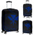 Kanaka Luggage Covers - Blue - Frida Style Black - Polynesian Pride