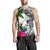 Wallis And Futuna Custom Personalised Men's Tank Top White - Turtle Plumeria Banana Leaf - Polynesian Pride