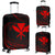 Kanaka Luggage Covers - Red - Frida Style Black - Polynesian Pride