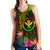 Polynesian Hawaii Kanaka Maoli Polynesian Women's Racerback Tank - Hibiscus and Banana Leaves - Polynesian Pride