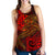 Tahiti Women's Racerback Tank - Red Shark Polynesian Tattoo - Polynesian Pride