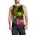 Samoa Polynesian Men's Tank Top - Hibiscus and Banana Leaves - Polynesian Pride