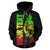 Pohnpei Custom Hoodie Micronesia Pohnpeian Warrior Reggae - Polynesian Pride