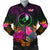 YAP Men's Bomber Jacket - Summer Hibiscus Reggae - Polynesian Pride