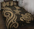 New Caledonia Quilt Bed Set - Gold Tentacle Turtle Gold - Polynesian Pride