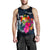 Tonga Polynesian Men's Tank Top - Tropical Flower - Polynesian Pride