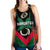 Vanuatu Rugby Women Racerback Tank Flag Style Black - Polynesian Pride