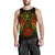 American Samoa Polynesian Men's Tank Top - Reggae Turtle Manta Ray - Polynesian Pride