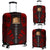 Tokelau Luggage Cover - Polynesian Tattoo Red Red - Polynesian Pride