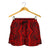 Polynesian Symmetry Red Women's Short - Polynesian Pride