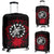 Cook Islands Luggage Covers - Red Hibiscus Red - Polynesian Pride