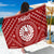 Tahiti Sarong - Tahiti Seal In Polynesian Tattoo Style (Red) One Style One Size Red - Polynesian Pride