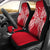 New Caldonia Car Seat Cover - New Caldonia Coat Of Arms Map Red White Universal Fit Red - Polynesian Pride