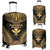 Kanaka Maoli Polynesian Chief Luggage Cover - Gold Version Gold - Polynesian Pride