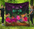 Fiji Premium Quilt - Summer Hibiscus - Polynesian Pride