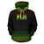 Fiji Polynesian Hoodie Reggae Frog - Polynesian Pride