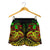 Vanuatu Polynesian Women's Shorts - Reggae Shark Polynesian Tattoo - Polynesian Pride