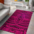 Hawaii Area Rug Polynesian Seamless AH Rug Pink - Polynesian Pride