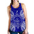 Palau Polynesian Women Tank Top Map Blue Blue - Polynesian Pride