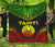 Tahiti Premium Quilt - Tahiti Flag Polynesian Chief Reggae Version - Polynesian Pride