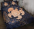 Personalized - Hawaii Polynesian Turtle Map Hibiscus Tropical Quilt Bed Set - Indigo - Polynesian Pride