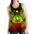 French Polynesia Polynesian Women Tank Top Map Reggae Reggae - Polynesian Pride