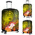 Guam Custom Personalised Luggage Covers - Humpback Whale with Tropical Flowers (Yellow) - Polynesian Pride