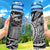 Tokelau Custom Personalised Hydro Tracking Bottle - Wings Style Hydro Tracking Bottle - Tokelau 32oz Large Black - Polynesian Pride