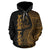 Vanuatu Polynesian Custom Hoodie Coconut Gold - Polynesian Pride