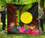 Palau Polynesian Premium Quilt - Hibiscus and Banana Leaves - Polynesian Pride