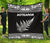 Aotearoa New Zealand Maori Premium Quilt Silver Fern - White - Polynesian Pride