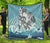 Maori Manaia The Blue Sea Premium Quilt Blue - Polynesian Pride