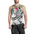 The Philippines Men's Tank Top - Summer Plumeria (White) - Polynesian Pride