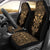 Kanaka Map Polynesian Car Seat Cover - Gold - Armor Style Universal Fit Gold - Polynesian Pride