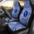 Chuuk Car Seat Cover - Chuuk Coat Of Arms Polynesian Flag Color Universal Fit Blue - Polynesian Pride