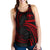 Hawaii Polynesian Women' Racerback Tank - Red Tribal Wave - Polynesian Pride