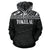 Tokelau Polynesian ll Over Hoodie Black Horizontal - Polynesian Pride