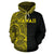 Hawaii Kanaka Polynesian Hoodie The Half Yellow - Polynesian Pride