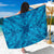 Polynesian Sarong Blue Premium Polyester Blue One Size - Polynesian Pride