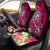 Samoa Car Seat Covers - Turtle Plumeria (Pink) Universal Fit Pink - Polynesian Pride