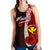 Hawaii Polynesian Women's Racerback Tank - Coat Of Arm With Hibiscus - Polynesian Pride