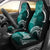 Samoa Car Seat Covers - Samoa Seal Wave Style (Green) Universal Fit Green - Polynesian Pride