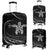 Hawaii Turtle Hibiscus Luggage Covers - White - Frida Style White - Polynesian Pride