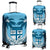 Fiji Tapa Coconut Luggage Covers A02 Blue - Polynesian Pride