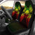 Federated States Of Micronesia Polynesia Car Seat Cover - F S M Seal Map Reggae Universal Fit Reggae - Polynesian Pride