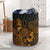 Palau Laundry Basket - Polynesian Turtle Hibiscus Gold Laundry Basket One Size Gold - Polynesian Pride