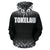 Tokelau All Over Hoodie Fog Black Style - Polynesian Pride