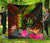 Niue Polynesian Premium Quilt - Hibiscus and Banana Leaves - Polynesian Pride