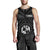 Tonga Men's Tank Top - Tonga Seal With Polynesian Tattoo Style (Black) - Polynesian Pride