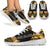 Cook Islands Sport Sneakers - Polynesian Tattoo Gold White - Polynesian Pride